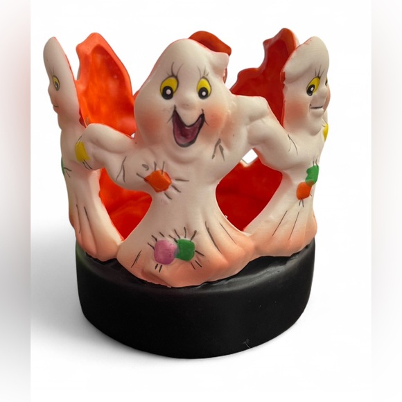 VINTAGE 2000’s K’s COLLECTION GHOST CANDLE HOLDER - Picture 7 of 9